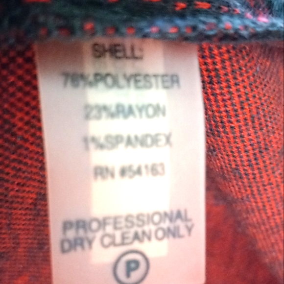 CALVIN  KLEIN Zero Sleeve Dress Size S,  Rayon and polyester material Spandex. - Picture 7 of 7